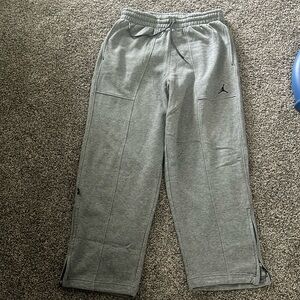 Gray Jordan sweatpants